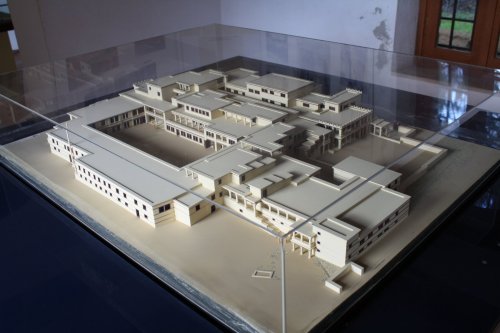 Maquete do palácio de Mallia no Museu de Heraclião.